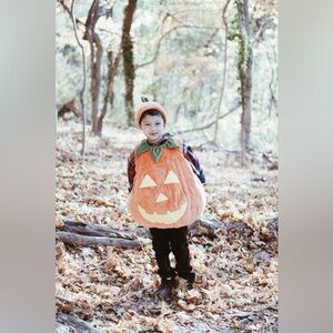 Glow-in-the-Dark Pumpkin Halloween Costume